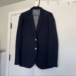 Brooks Brothers navy blue patch pocket size M (~40/42) sweater blazer